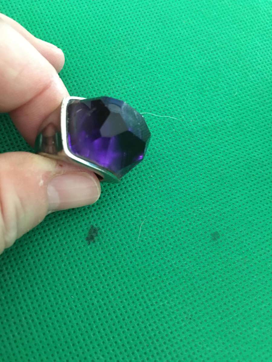 VINTAGE LOVELY RING WITH STONE