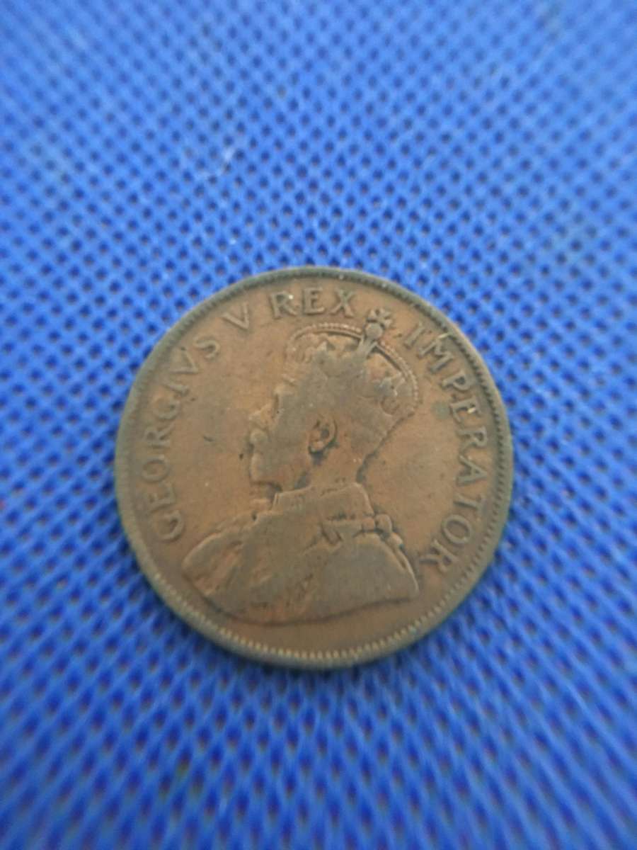 SOUTH AFRICA 1927 PENNY COIN