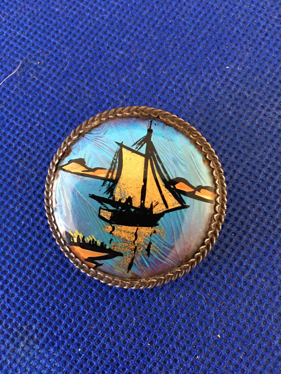 VINTAGE SILVER BROOCH