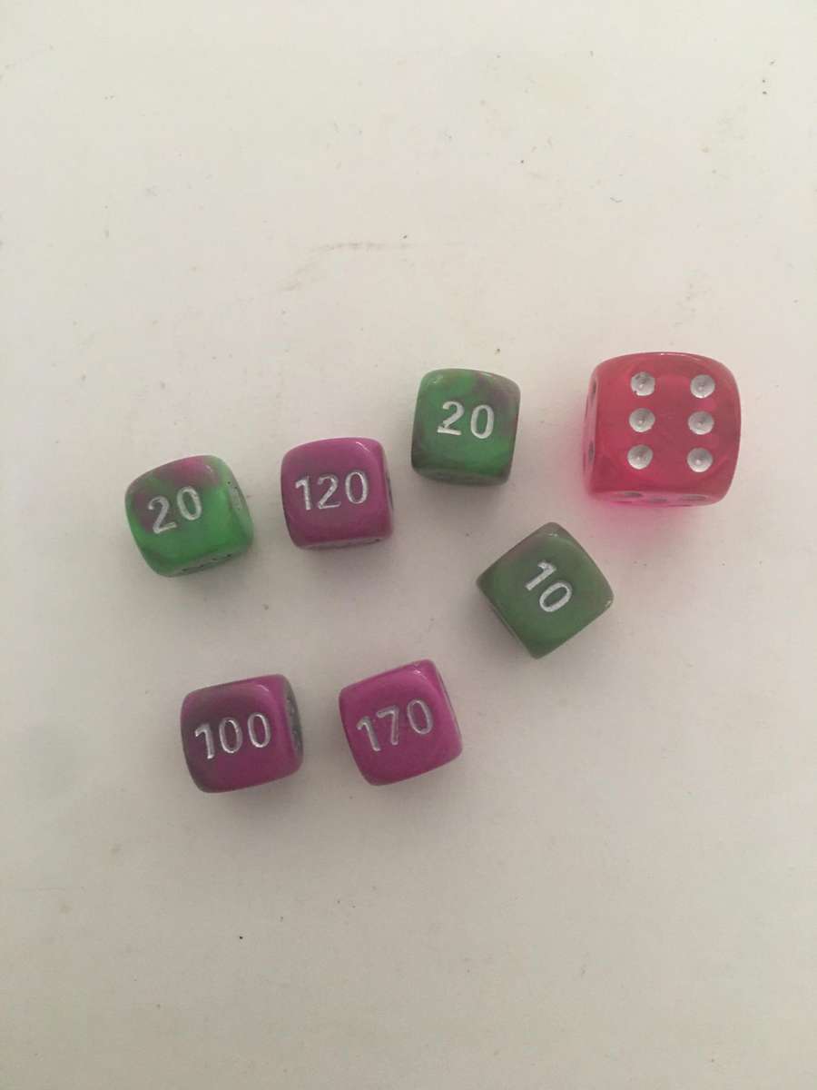 POKEMON DICE LOT
