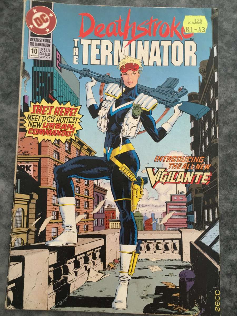DC COMICS - DEATHSTROKE THE TERMINATOR - NO. 10 - 1992