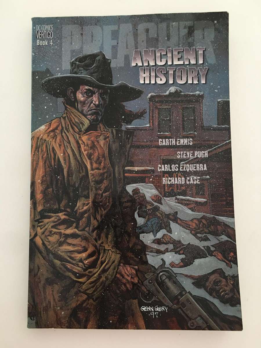 DC COMICS VERTIGO BOOK 4 - PREACHER - ANCIENT HISTORY - BOOK 4 - 1998