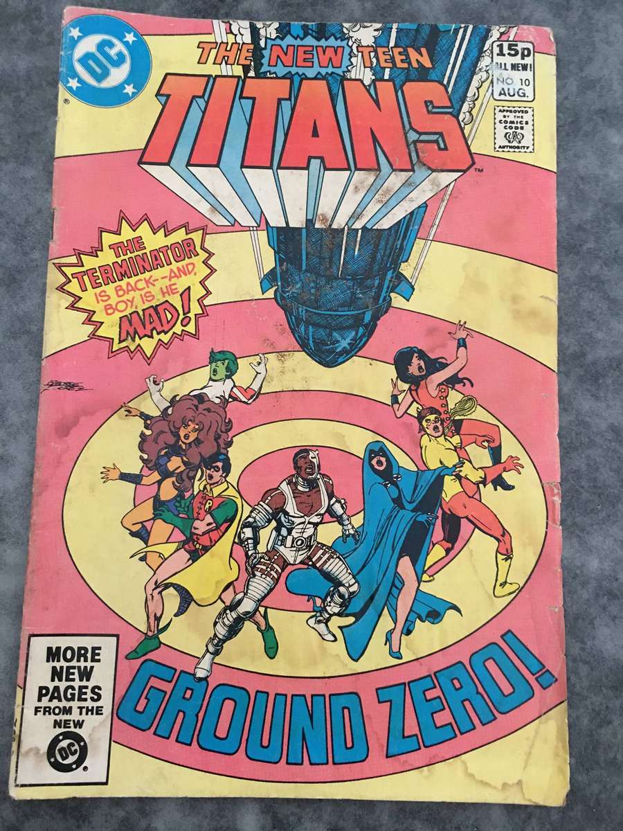DC COMICS - THE NEW TEEN TITANS - VOL. 2 NO. 10 1981
