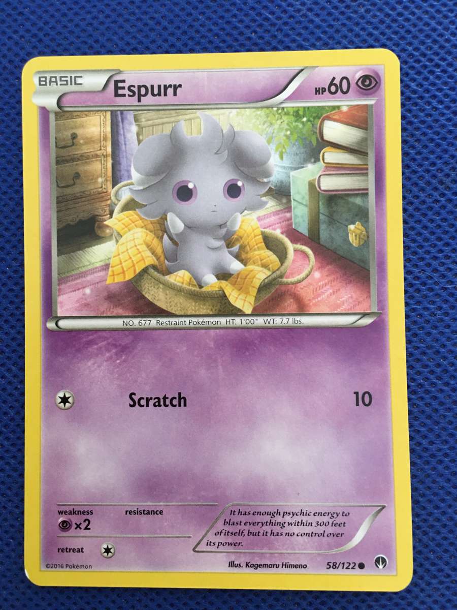 POKEMON TRADING CARD - 2016 - ESPURR