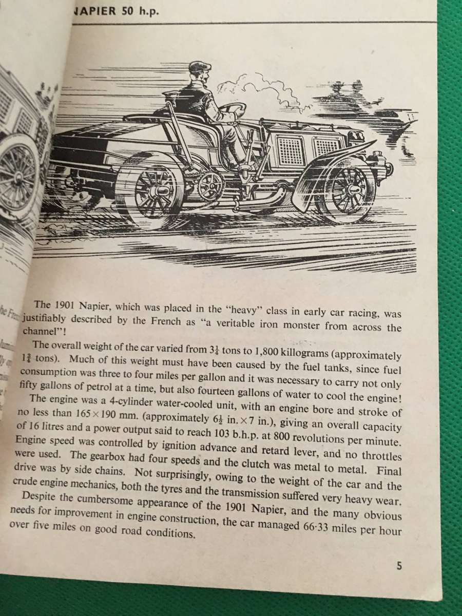 VINTAGE MICRON PUBLICATION  BOOK 6 - BRITISH RACING CARS - 1960'S