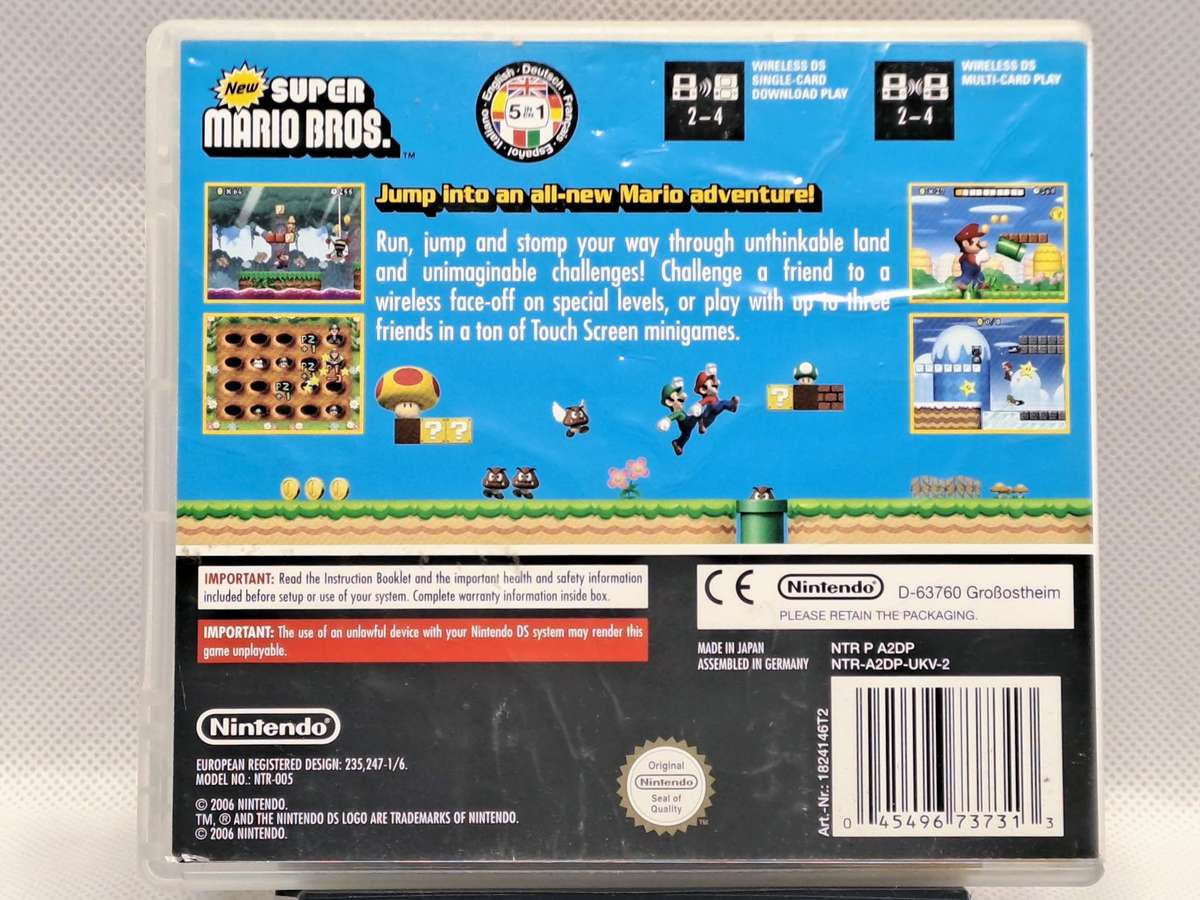 New Super Mario Bros - Nintendo DS Game
