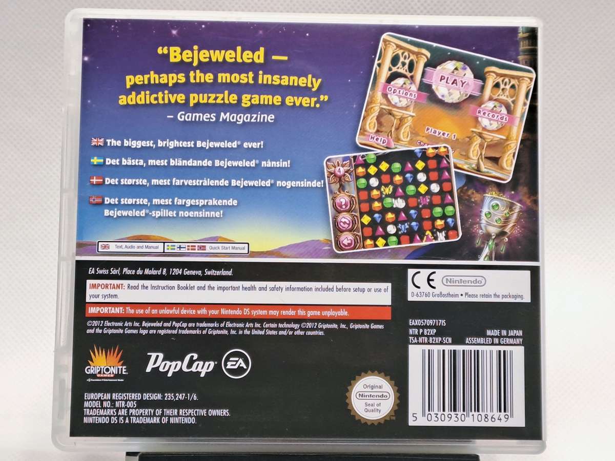 Bejeweled 3 - Nintendo DS Game