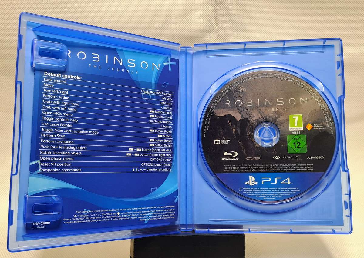 Robinson The Journey - Sony Playstation PS4 PSVR game (VR only game)