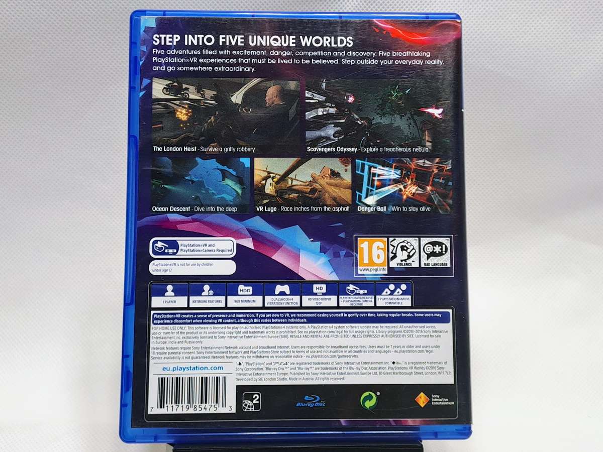 Playstation VR Worlds - Sony Playstation PS4 PSVR game