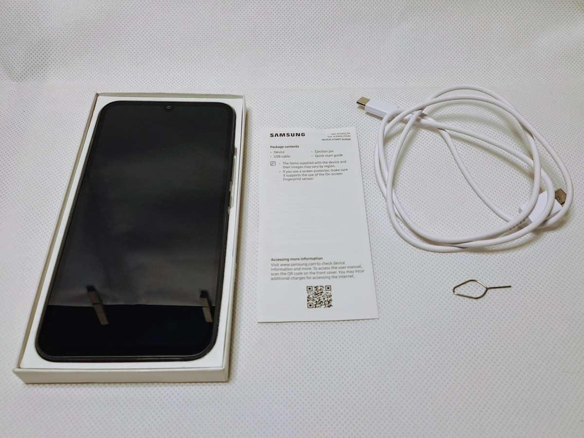 Samsung Galaxy A34 5G 6GB 128GB dual SIM smartphone (Awesome Graphite)(SM-A346E/DSN)