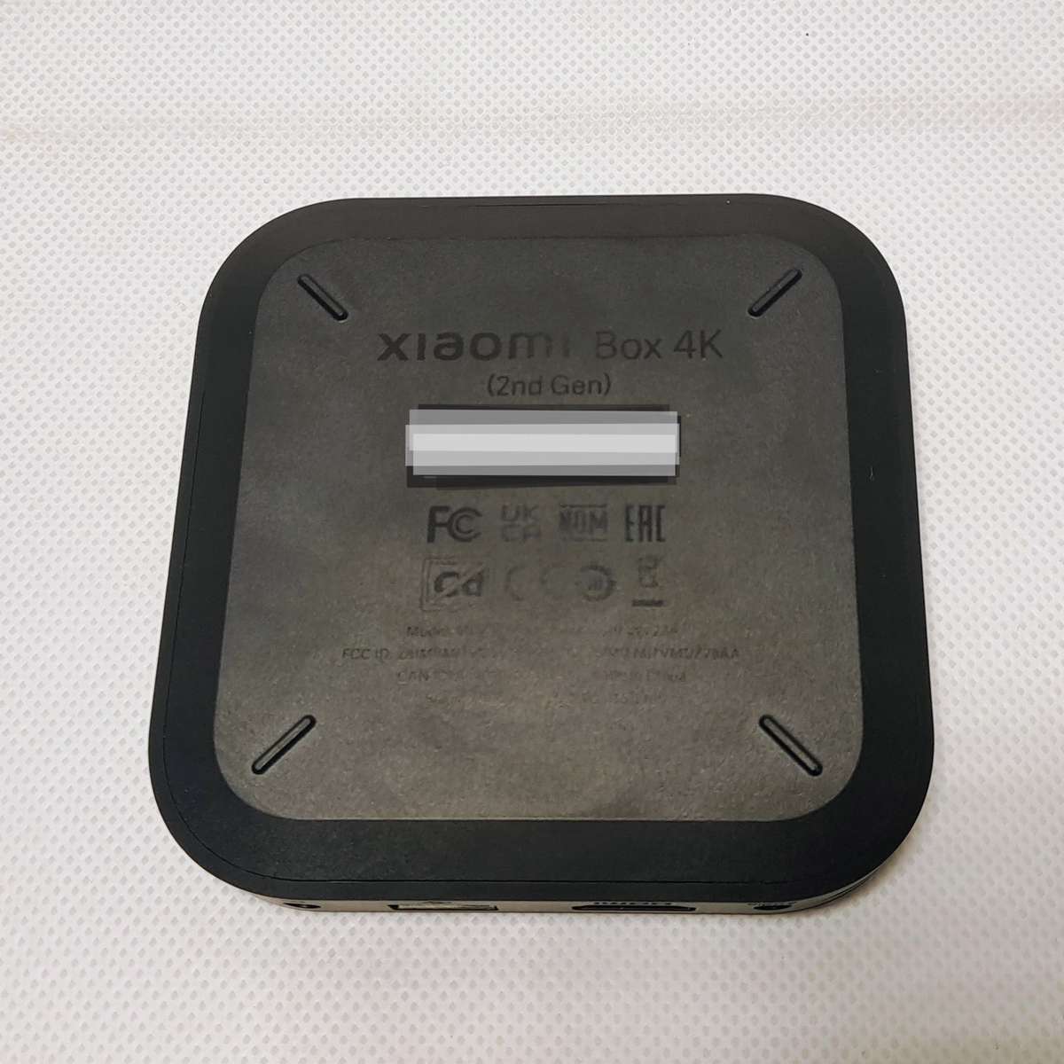 Xiaomi Mi Box 4K (2nd Gen) media streaming player (no box, manual or batteries included)