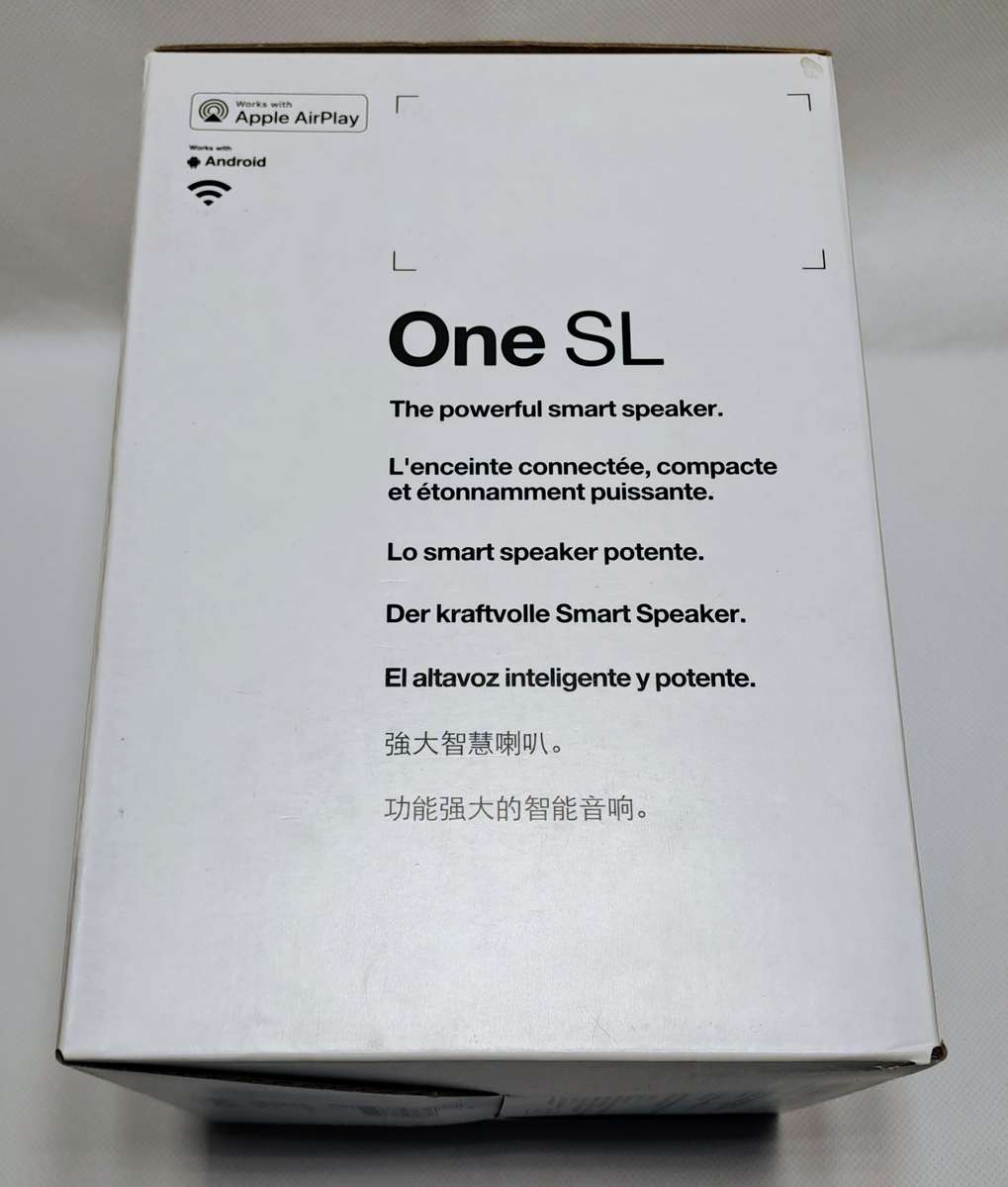 Sonos One SL (Model S38)  Powerful Wireless Speaker for Premium Sound (White)