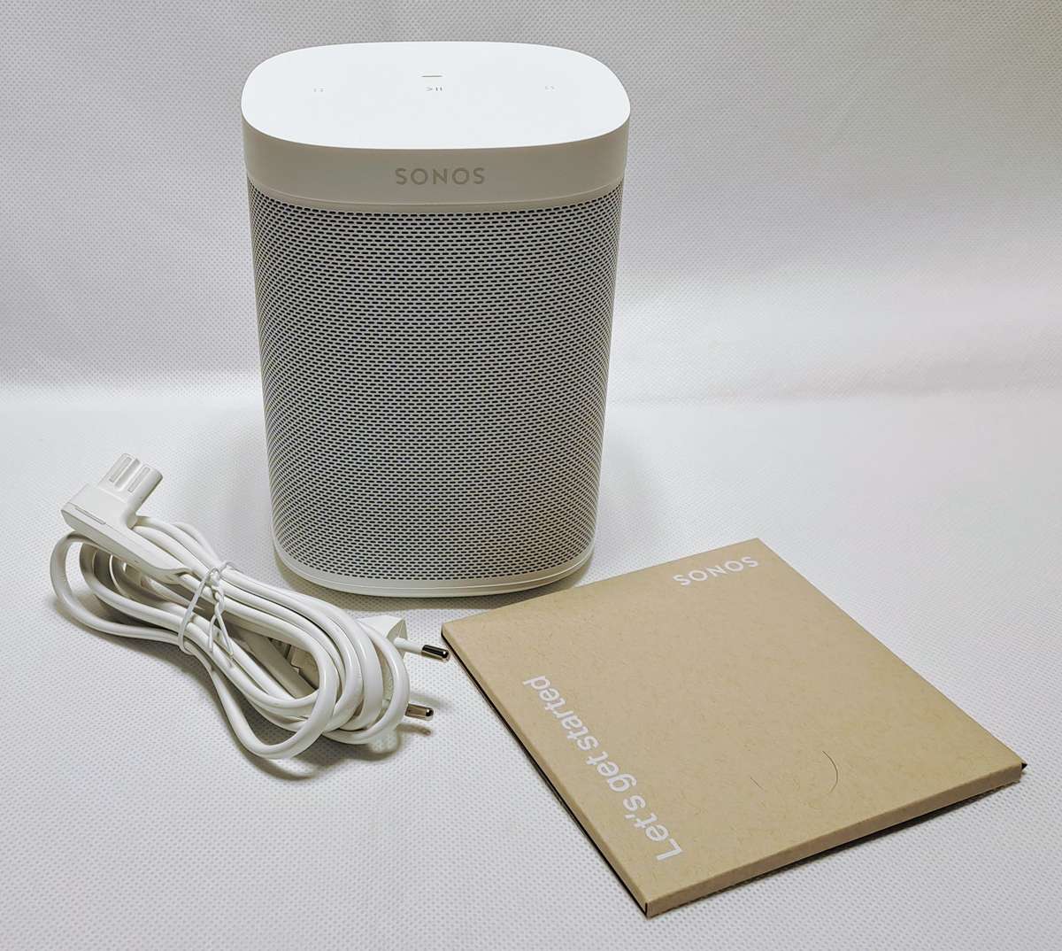 Sonos One SL (Model S38)  Powerful Wireless Speaker for Premium Sound (White)