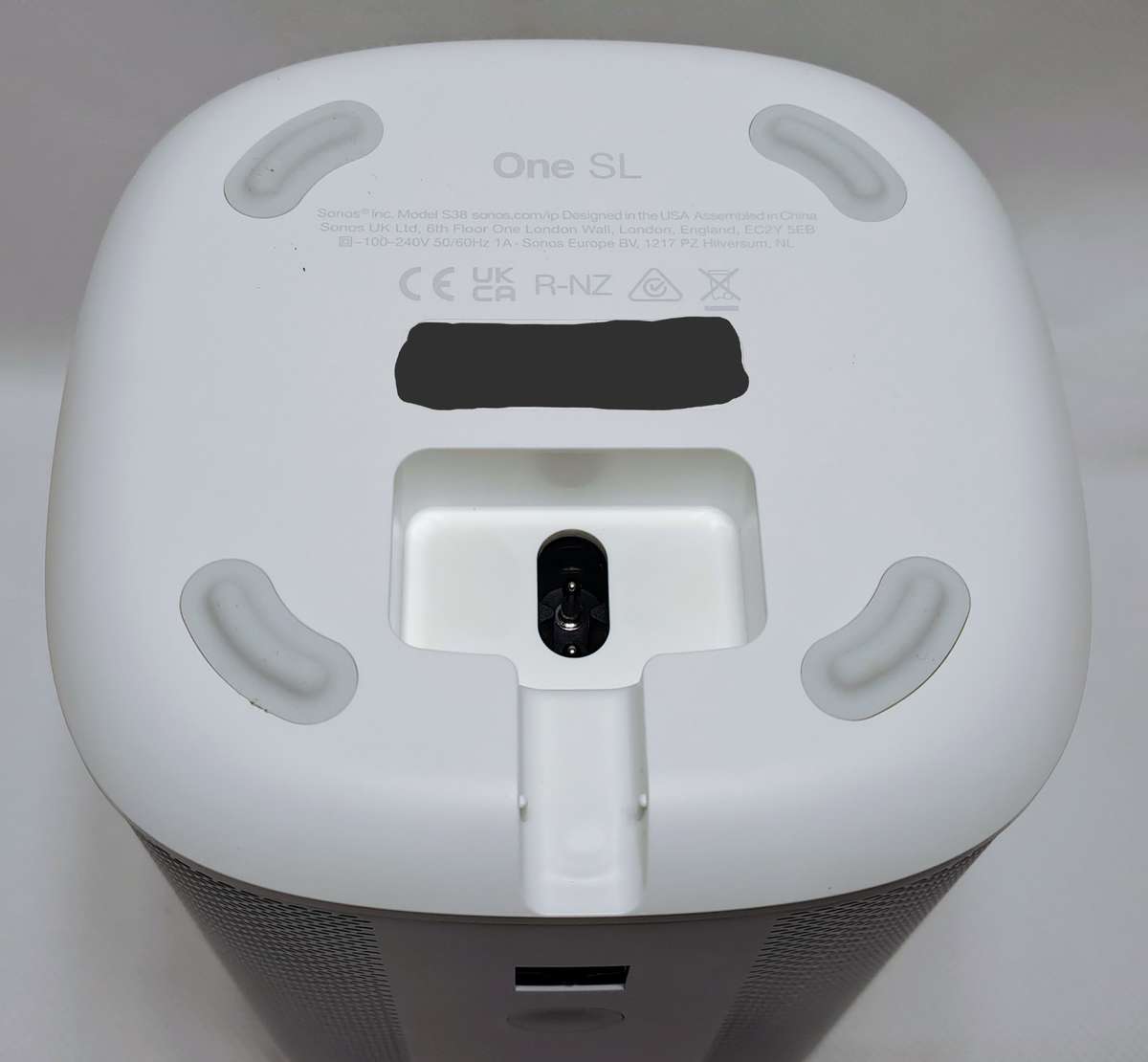 Sonos One SL (Model S38)  Powerful Wireless Speaker for Premium Sound (White)