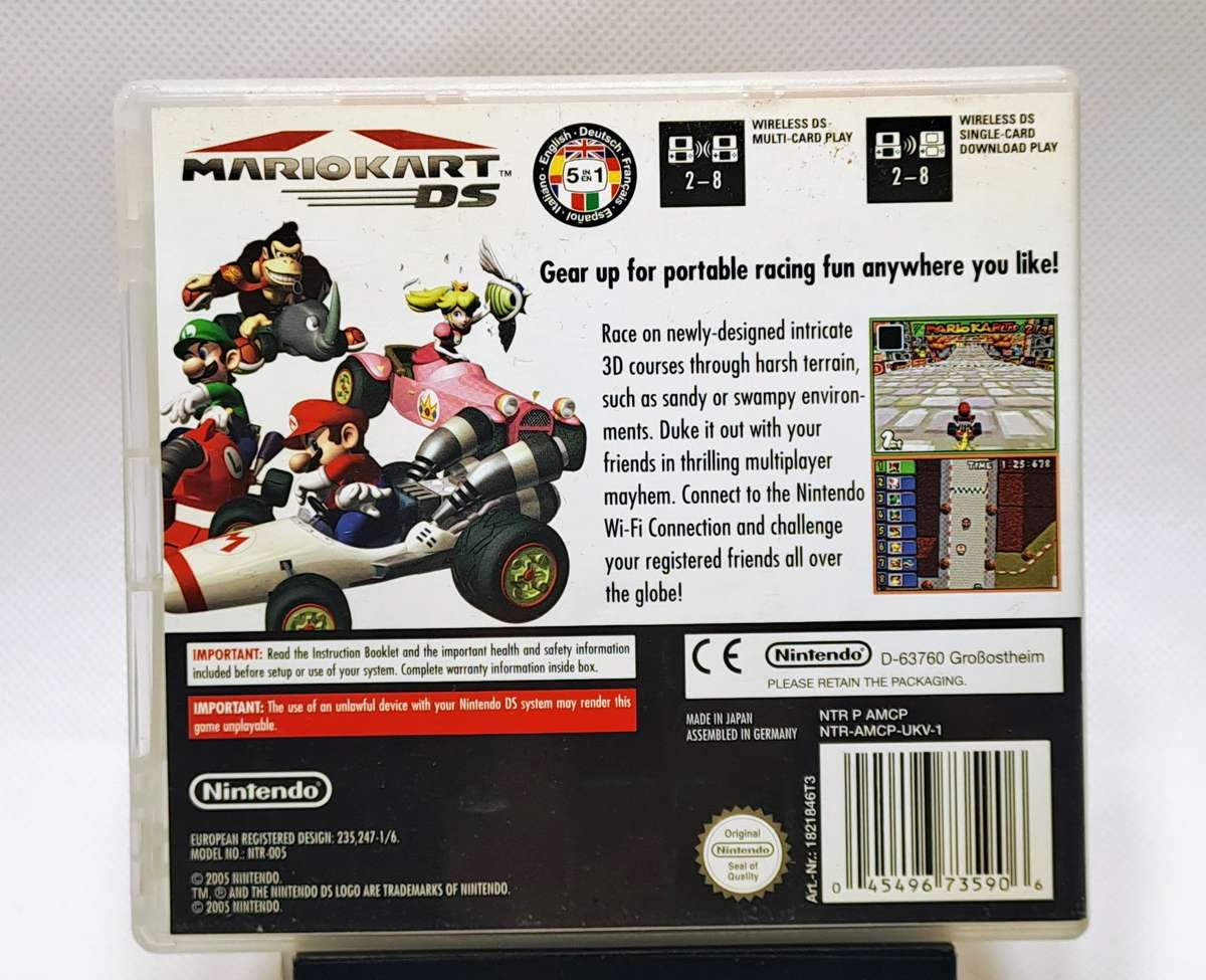 Mario Kart - Nintendo DS game (Complete)