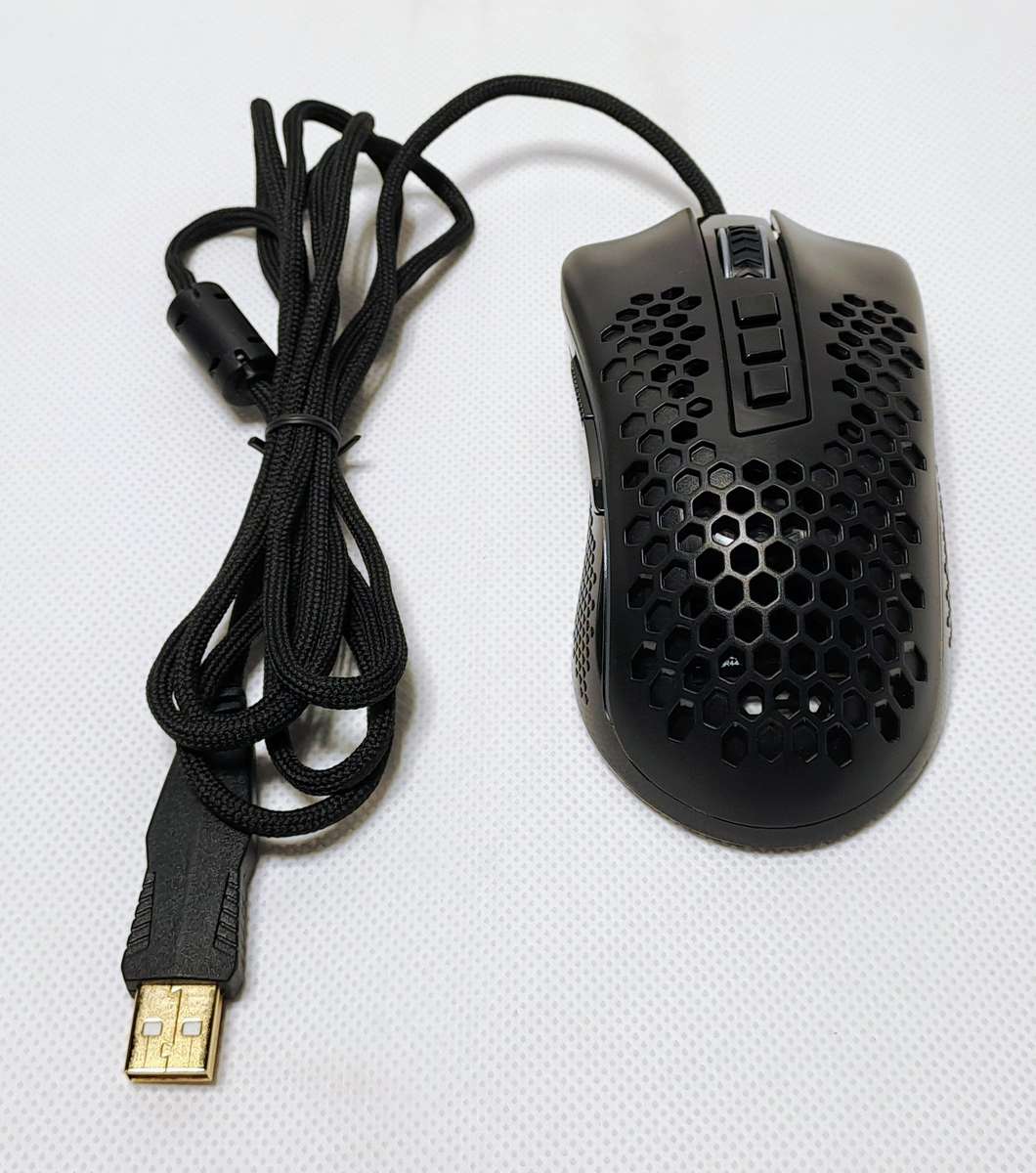 Redragon M808 STORM Lightweight RGB Gaming Mouse (Black)