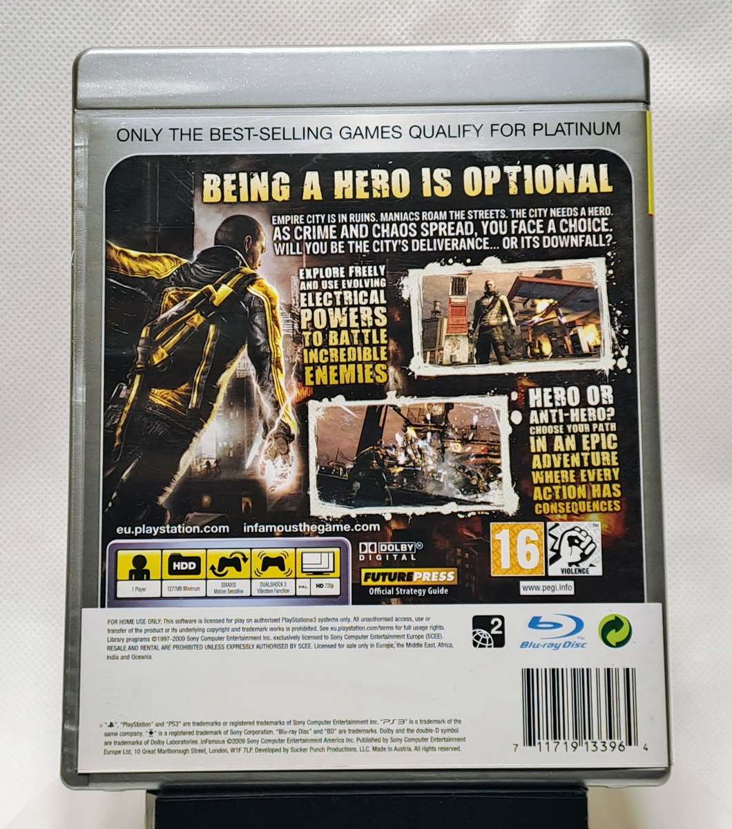 inFamous - Sony PlayStation 3 / PS3 Game
