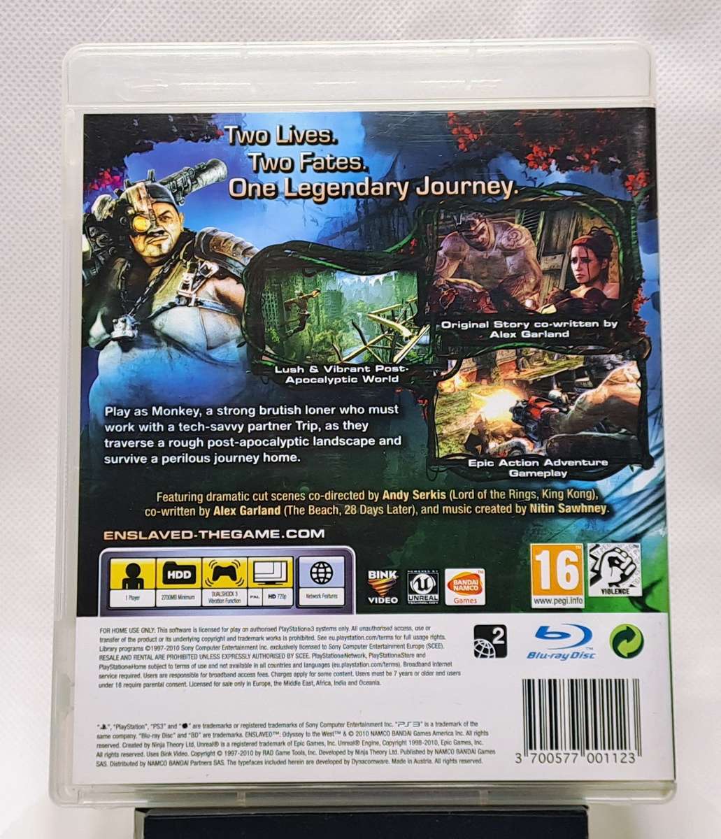 Enslaved: Odyssey to the West - Sony PlayStation 3 / PS3 (PAL) Game