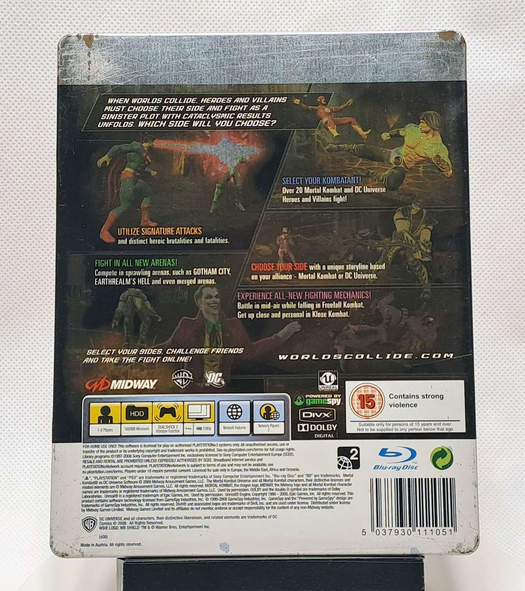 Mortal Kombat vs. DC Universe - Sony PlayStation 3 / PS3 (PAL) Game