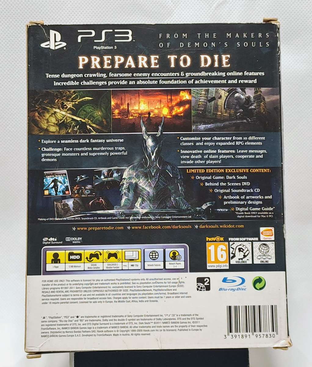 Dark Souls: Limited Edition - Sony PlayStation 3 / PS3 (PAL) Game