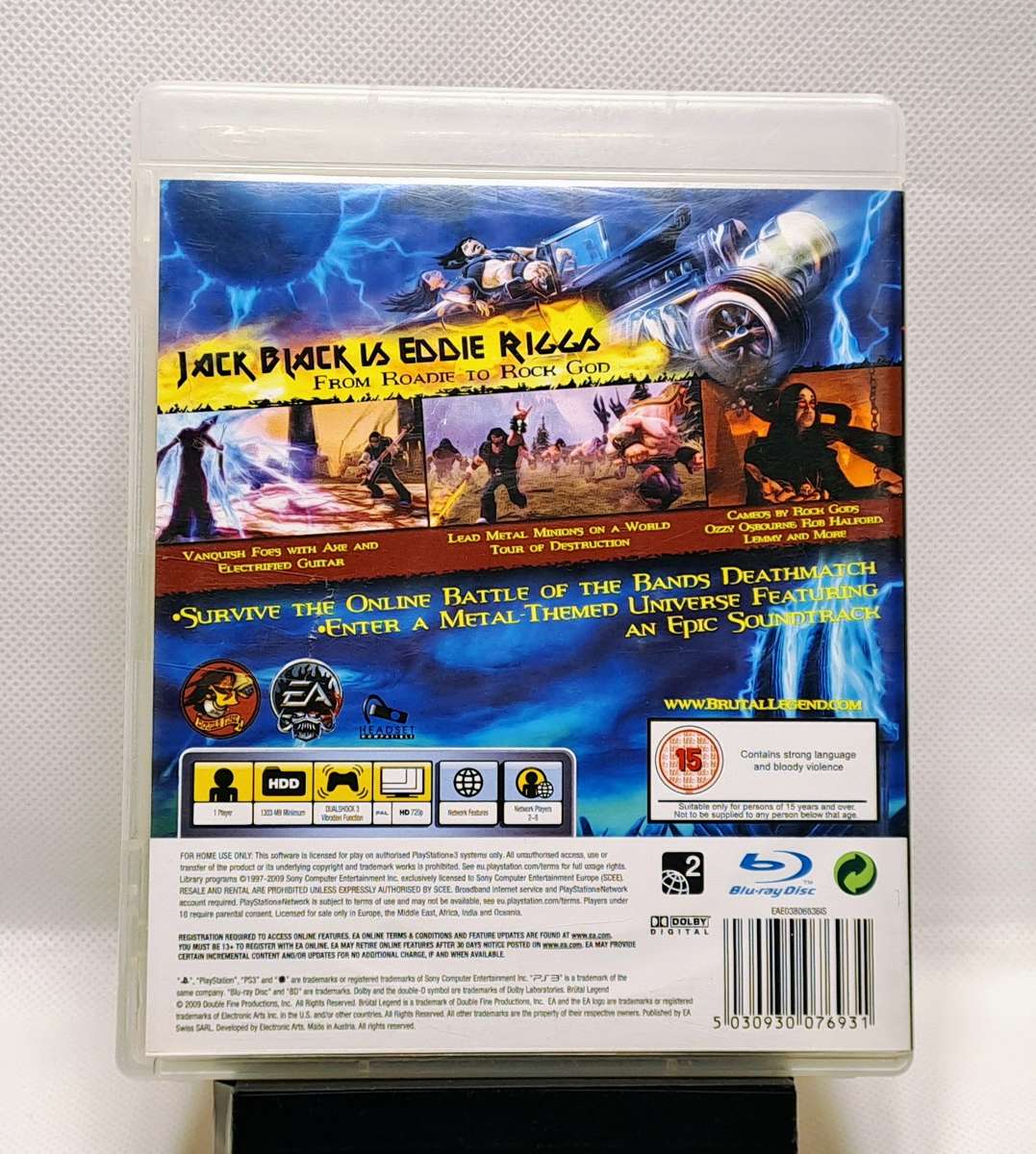 Brutal Legend - EA & Double Fine Games - Sony PlayStation 3 / PS3 game (16+)