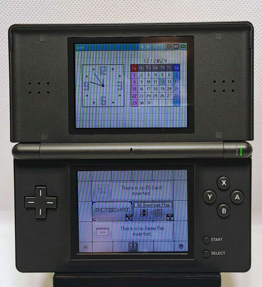 Nintendo DS Lite (Black) handheld console - Mario Kart Bundle