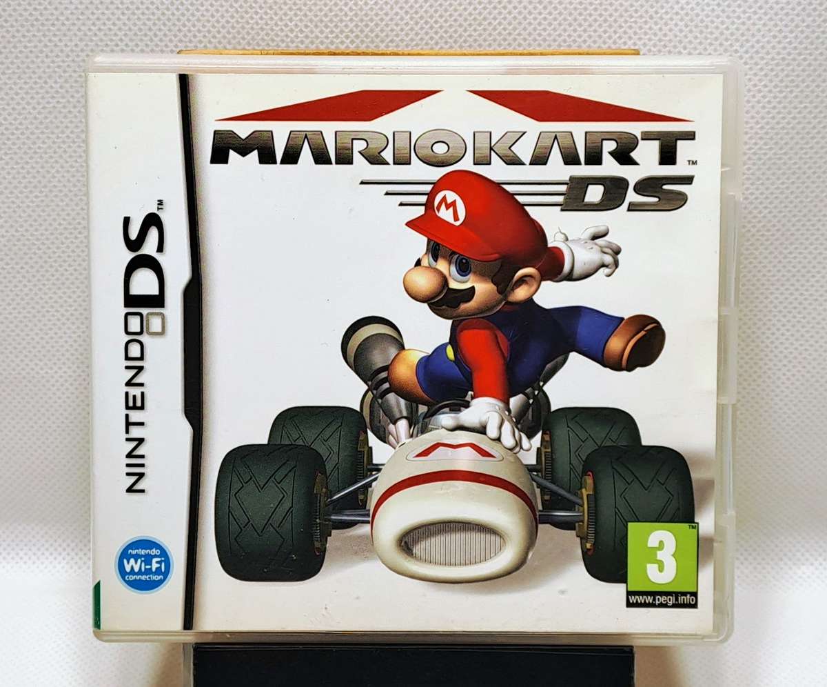 Nintendo DS Lite (Black) handheld console - Mario Kart Bundle