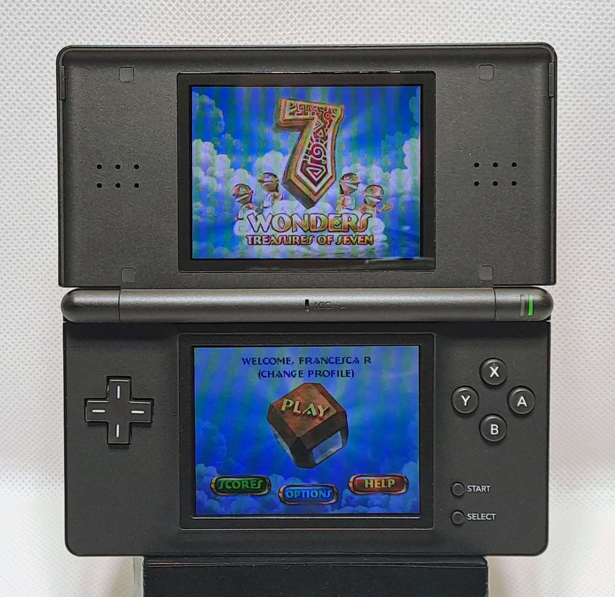 Nintendo DS Lite (Black) handheld console - Mario Kart Bundle