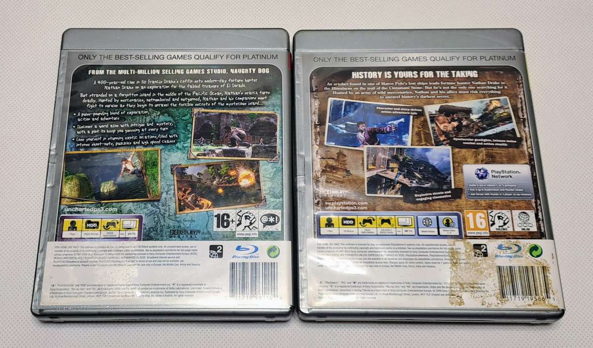 Uncharted Game Bundle - Sony PlayStation 3 / PS3