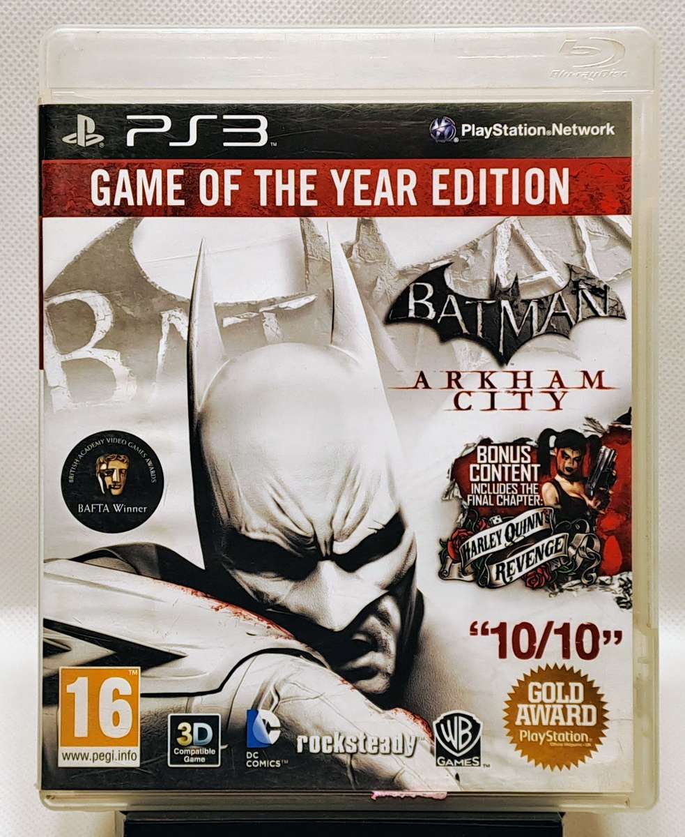 Batman Arkham City GOTY - Sony PlayStation 3 / PS3 Game (Free Shipping)
