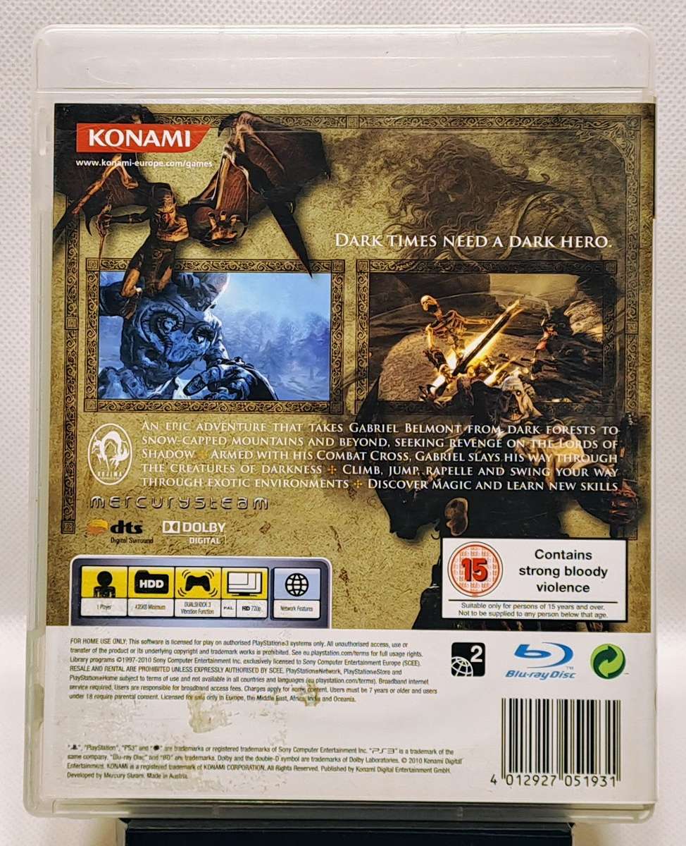 Castlevania - Lords of Shadow - Sony PlayStation 3 / PS3 Game