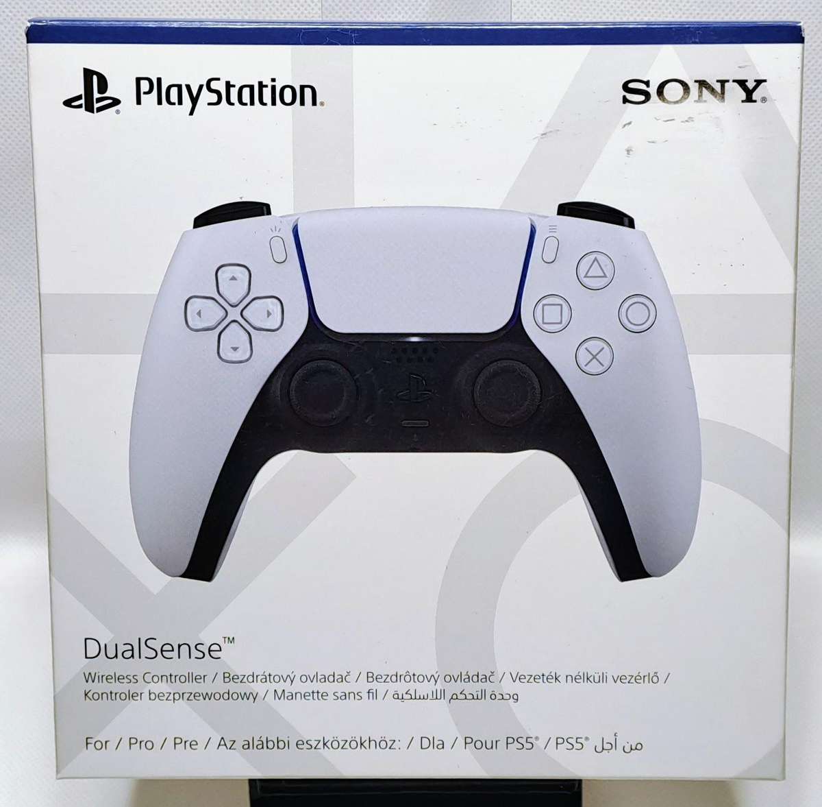 Sony PlayStation 5 / PS5 DualSense Wireless Controller (White)(USB-C cable not included)