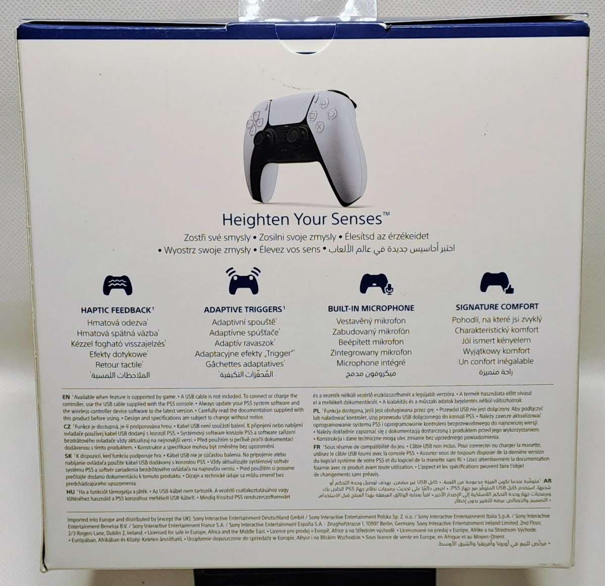 Sony PlayStation 5 / PS5 DualSense Wireless Controller (White)(USB-C cable not included)