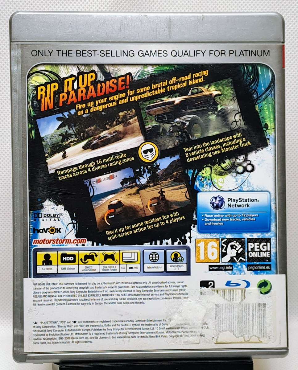 MotorStorm Pacific Rift - Sony PlayStation 3 / PS3 Game