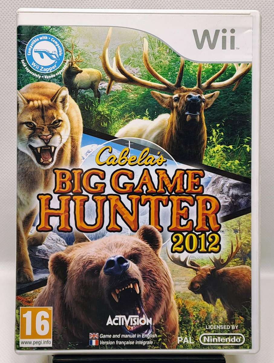 Cabela's Big Game Hunter (2012) Top Shot Elite for Nintendo Wii (Includes Game)