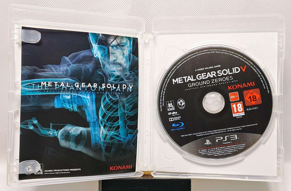 Metal Gear Solid V: Ground Zeroes - Sony PlayStation 3 / PS3 Game