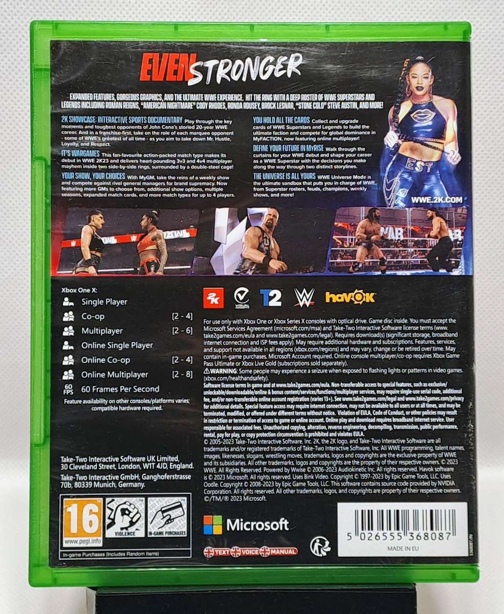 WWE 2K23 - Microsoft Xbox One Game