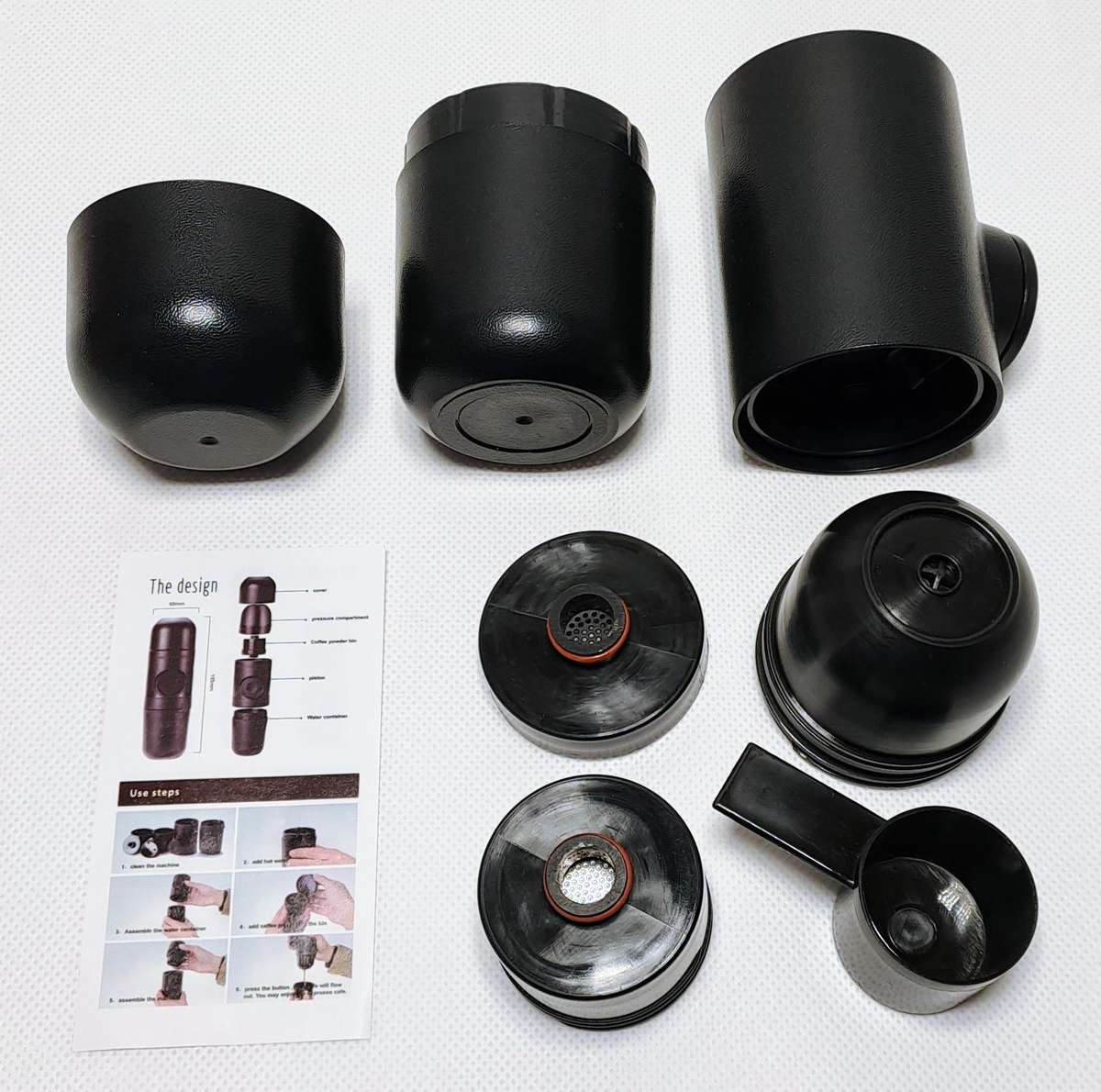 Manual Press Mini Espresso Coffee Maker