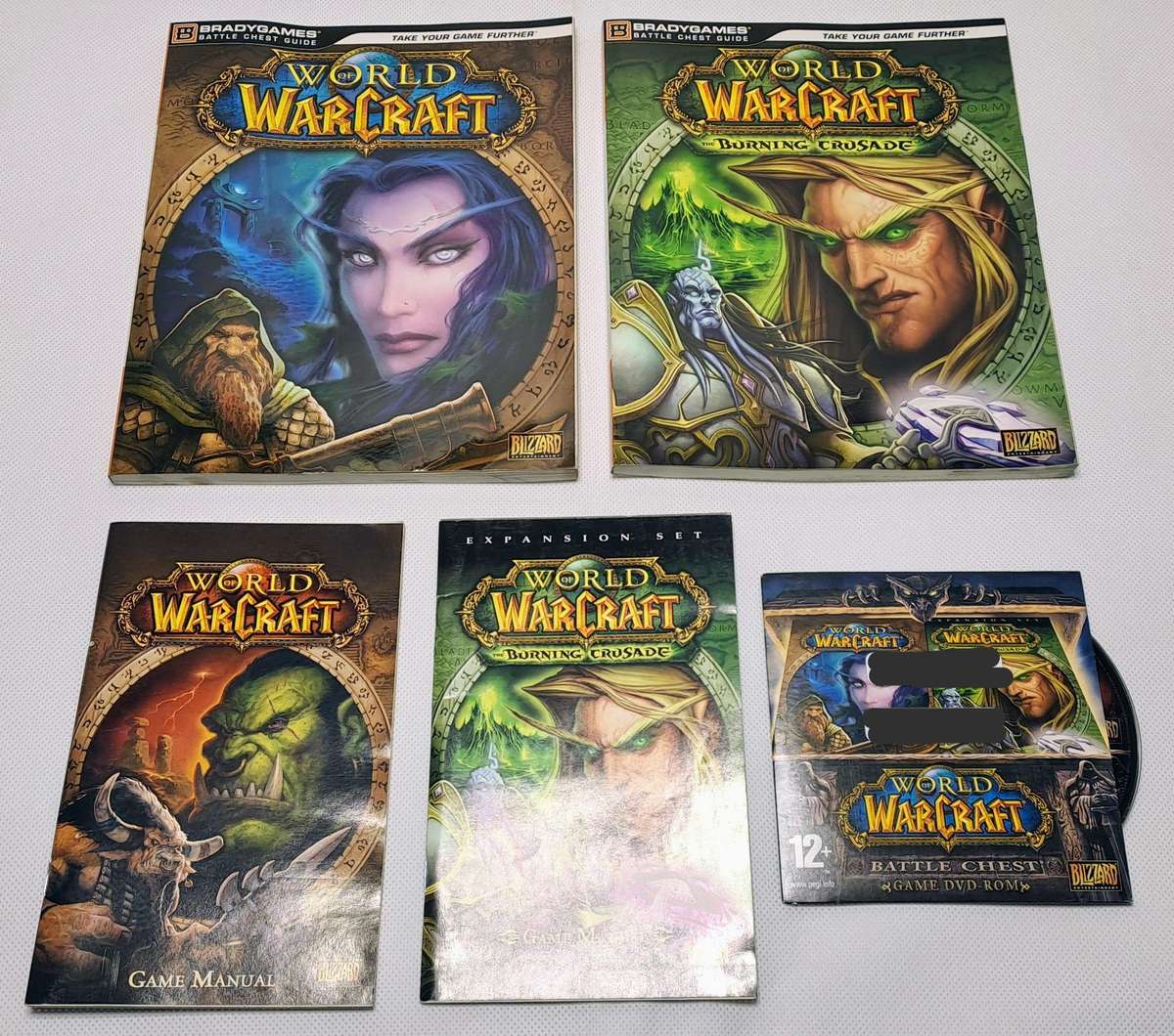 Blizzard Entertainment - World of Warcraft Collectors Bundle (BC Battle Chest + WotLK + Cataclysm)