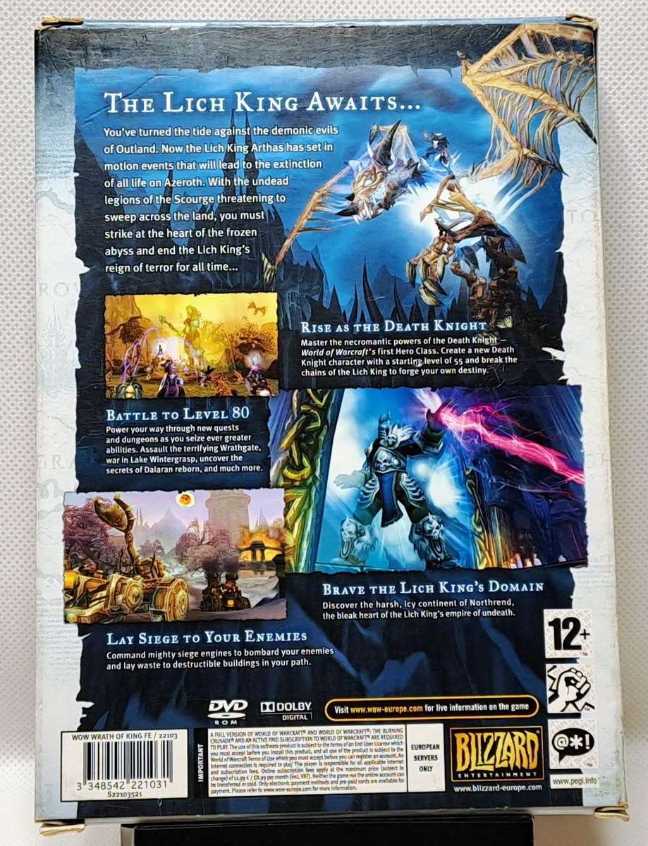 Blizzard Entertainment - World of Warcraft Collectors Bundle (BC Battle Chest + WotLK + Cataclysm)