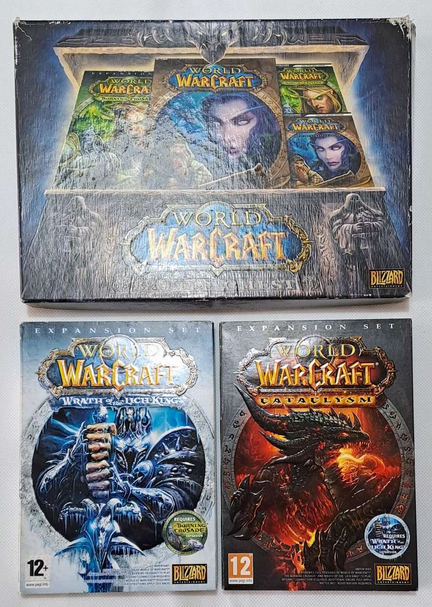 Blizzard Entertainment - World of Warcraft Collectors Bundle (BC Battle Chest + WotLK + Cataclysm)