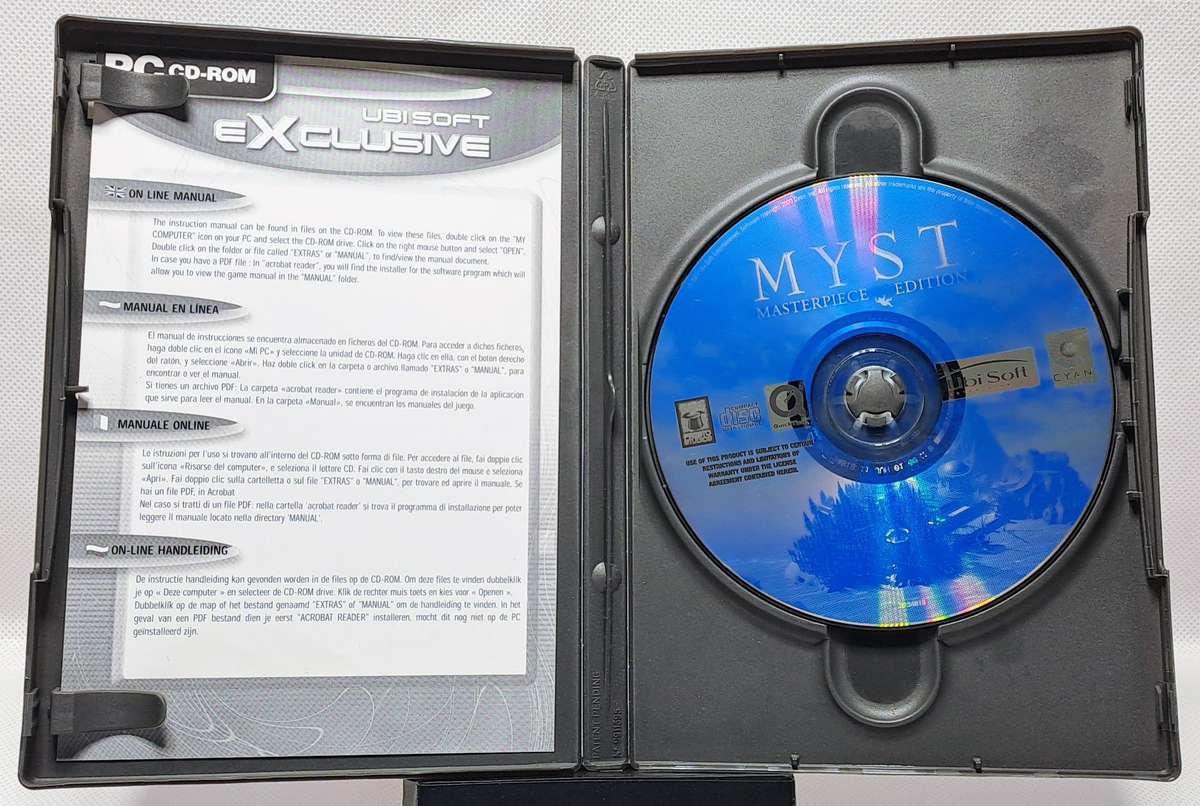 Myst PC Game Collection/Bundle - Myst Trilogy + Myst IV + Uru: Ages Beyond Myst