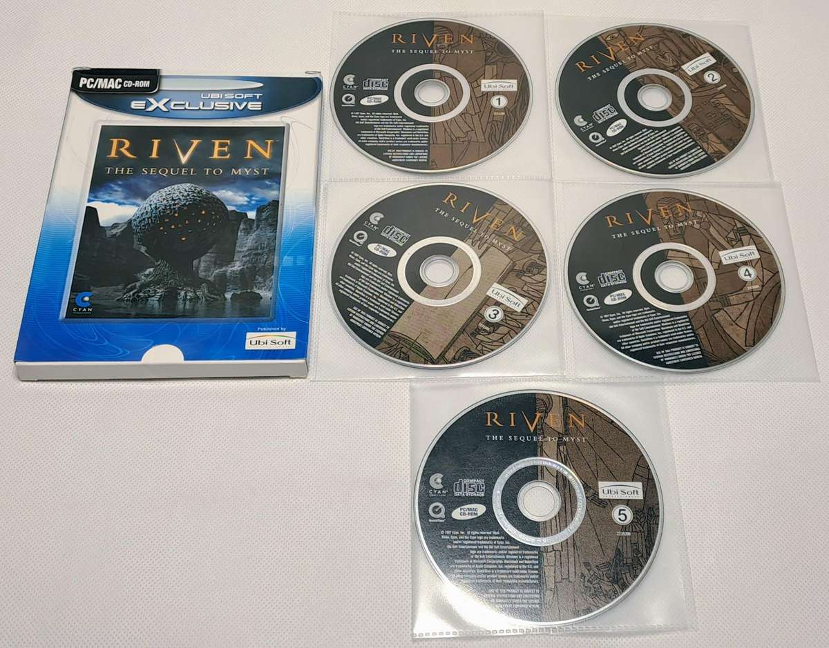 Myst PC Game Collection/Bundle - Myst Trilogy + Myst IV + Uru: Ages Beyond Myst