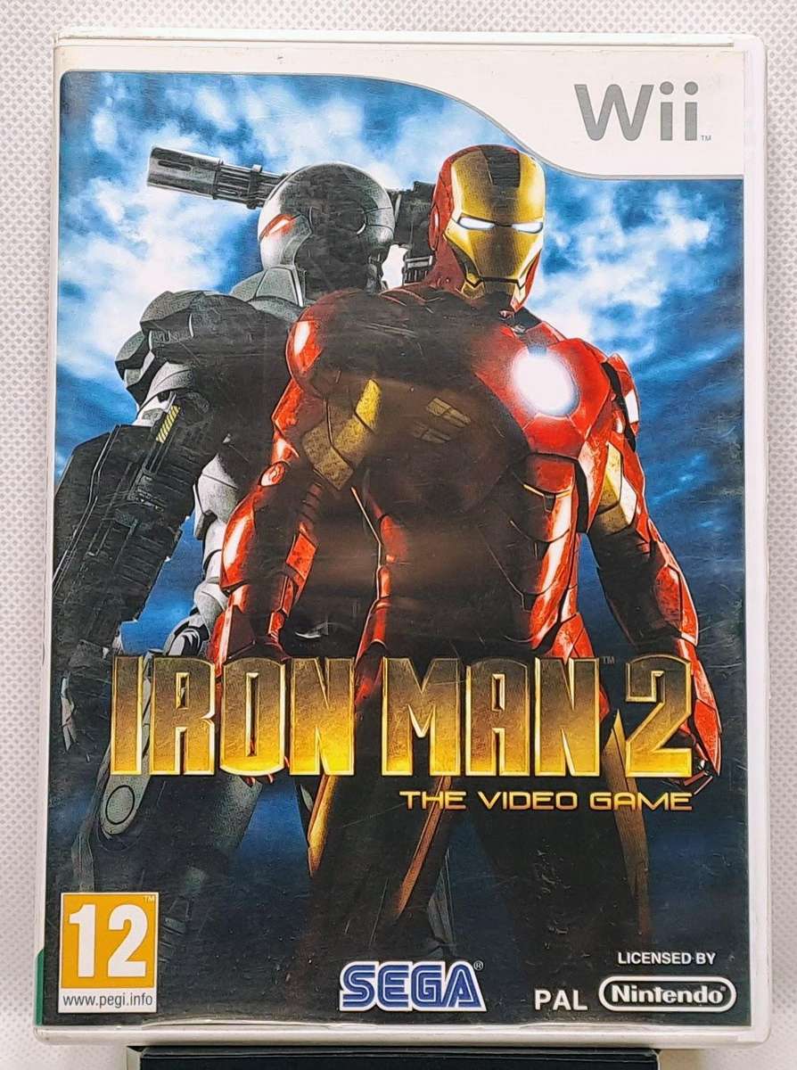 Iron Man 2 The Video Game - Nintendo Wii Game