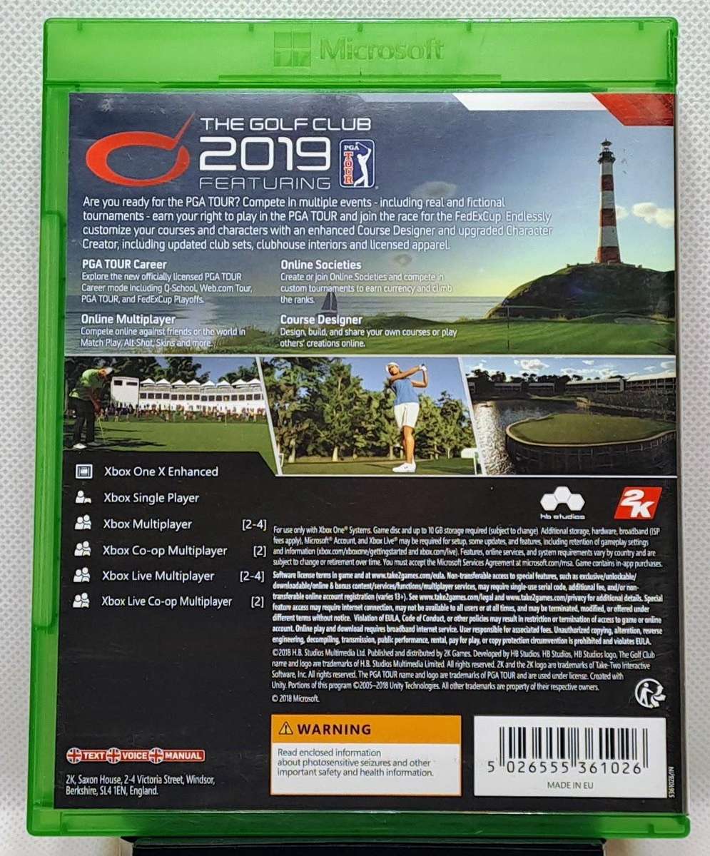 The Golf Club 2019 featuring PGA Tour - Microsoft Xbox One Game