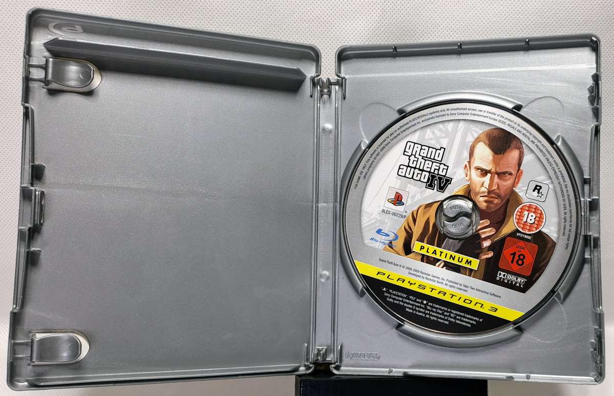 Grand Theft Auto IV (GTA 4) - Sony PlayStation 3 / PS3 Game (Platinum)