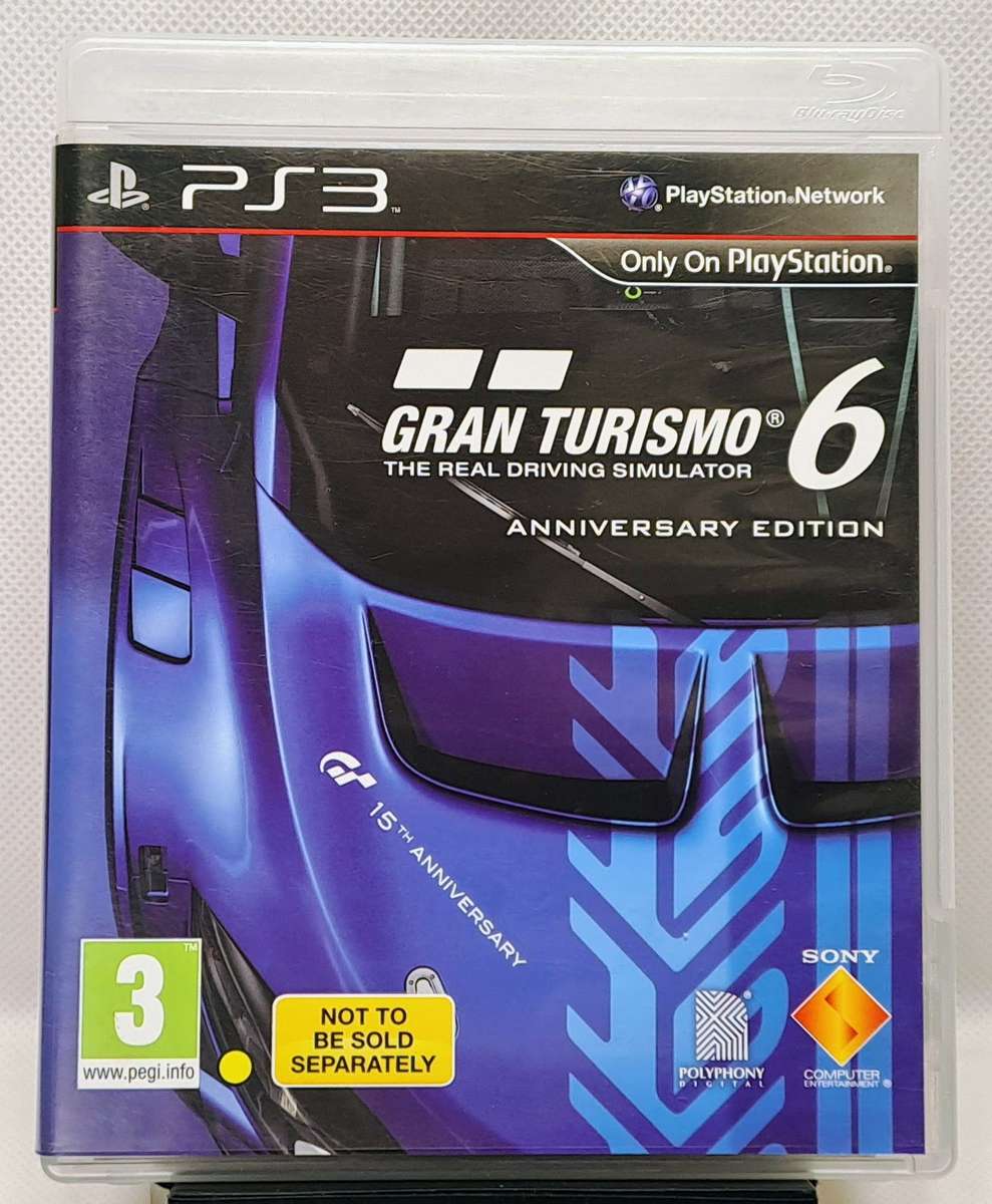Gran Turismo 6 - Sony PlayStation 3 / PS3 Game (15th Anniversary Edition)