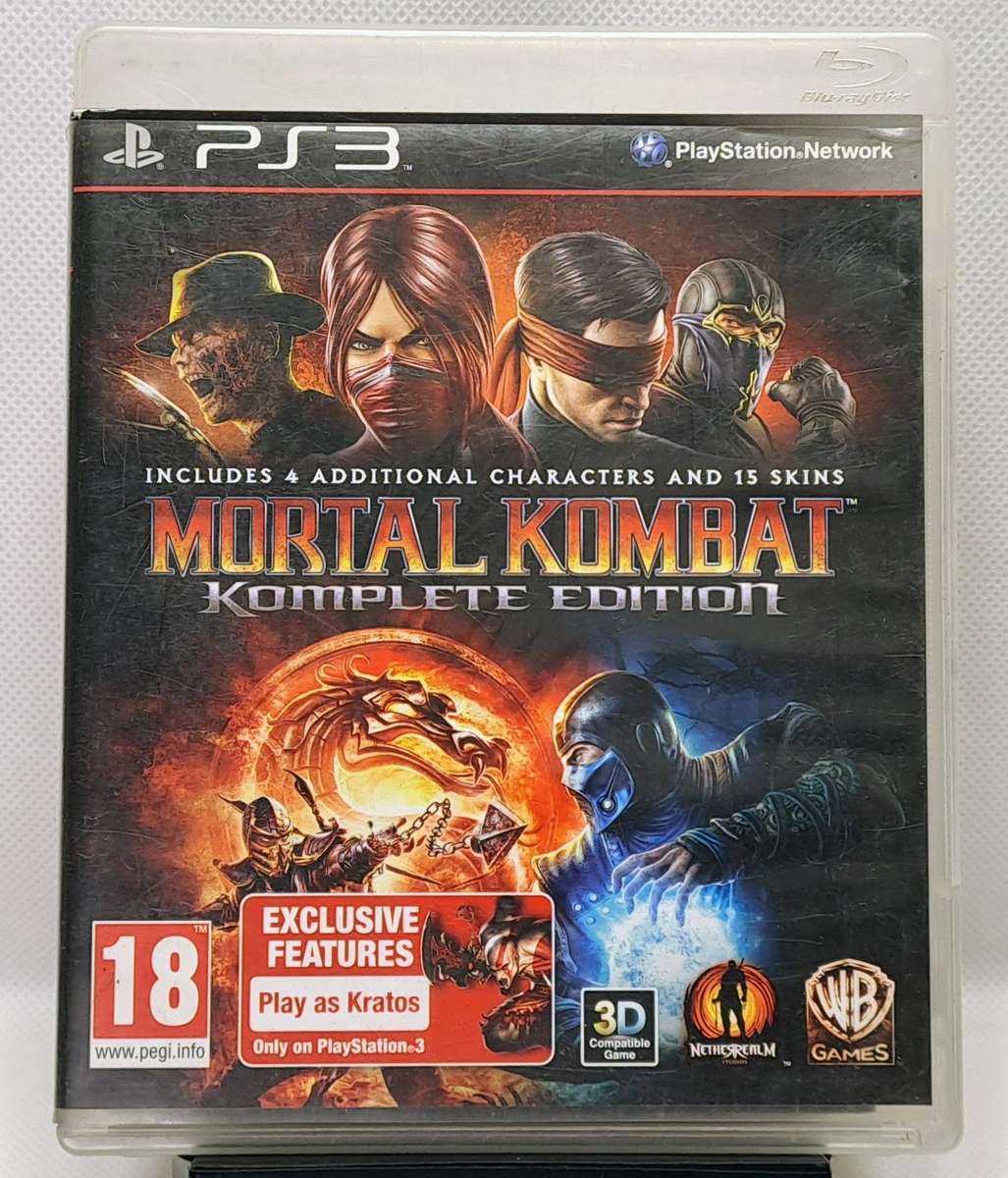 Mortal Kombat Komplete Edition - Sony PlayStation 3 / PS3 Game