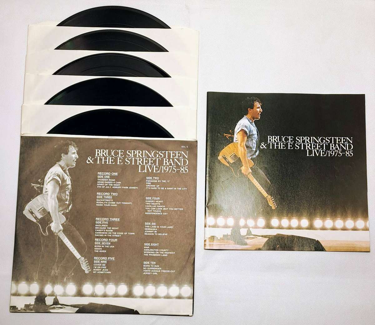 Bruce Springsteen & The E Street Band - Live/1975-85 - 5 LP Vinyl Record Collection