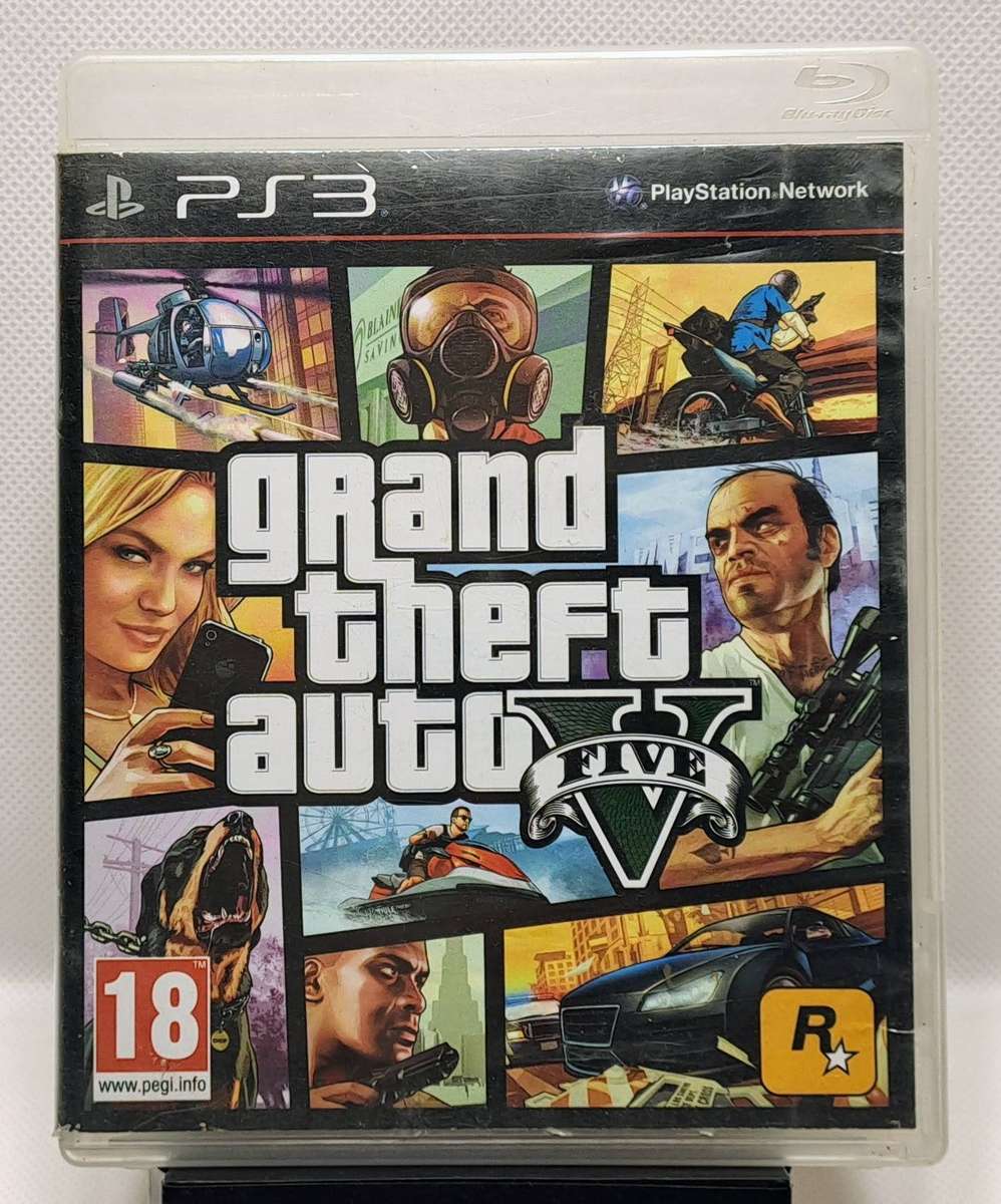 Grand Theft Auto V (GTA 5) - Sony PlayStation 3 / PS3 Game